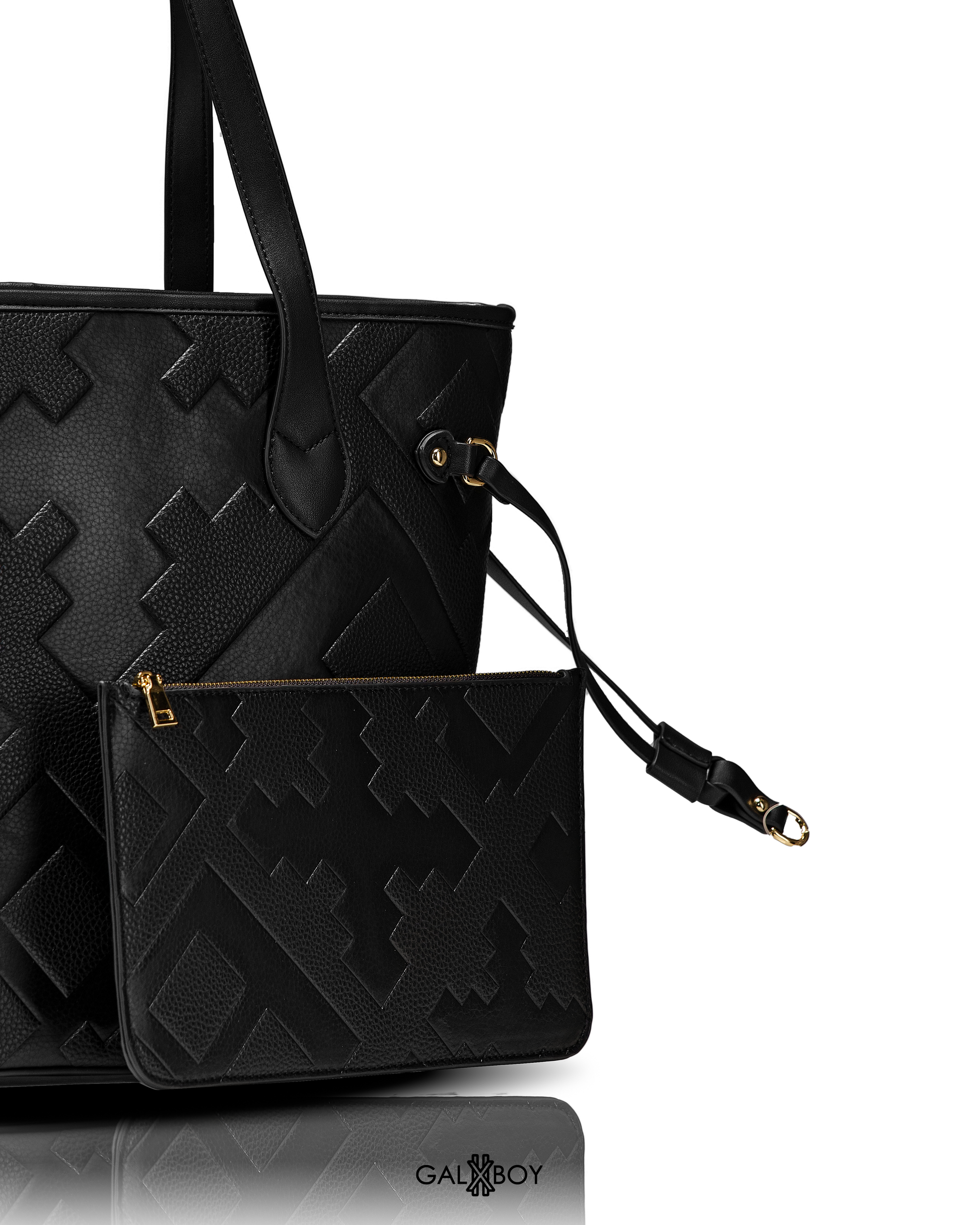 EMBOSSED TOTE BAG - By GALXBOY - Invoque