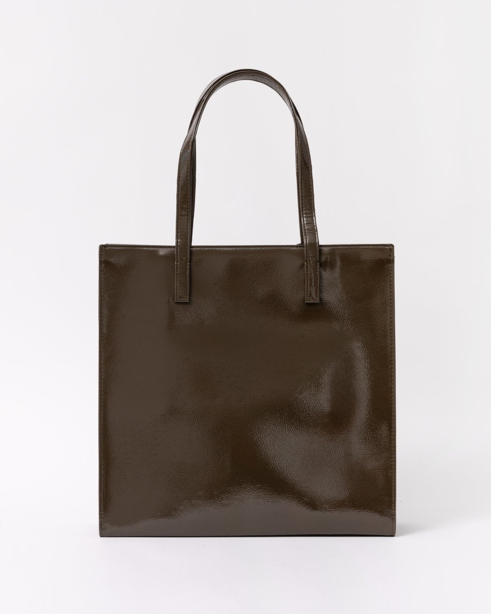 Women's CRINKON-Crinkle Large Icon Bag Khaki Ted Baker South Africa