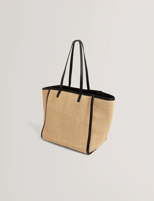 Women's BARNI-Faux Raffia Large Shopper Bag Ted Baker South Africa Bellabags