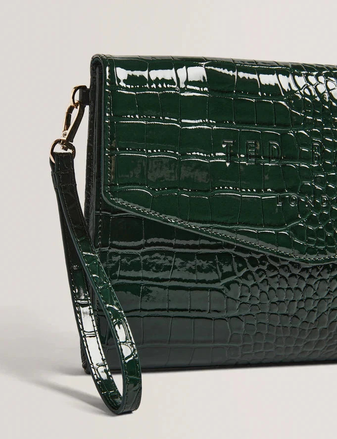Women's CROCEY-Croc Effect Envelope Pouch Ted Baker South Africa