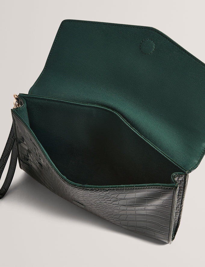 Women's CROCEY-Croc Effect Envelope Pouch Ted Baker South Africa