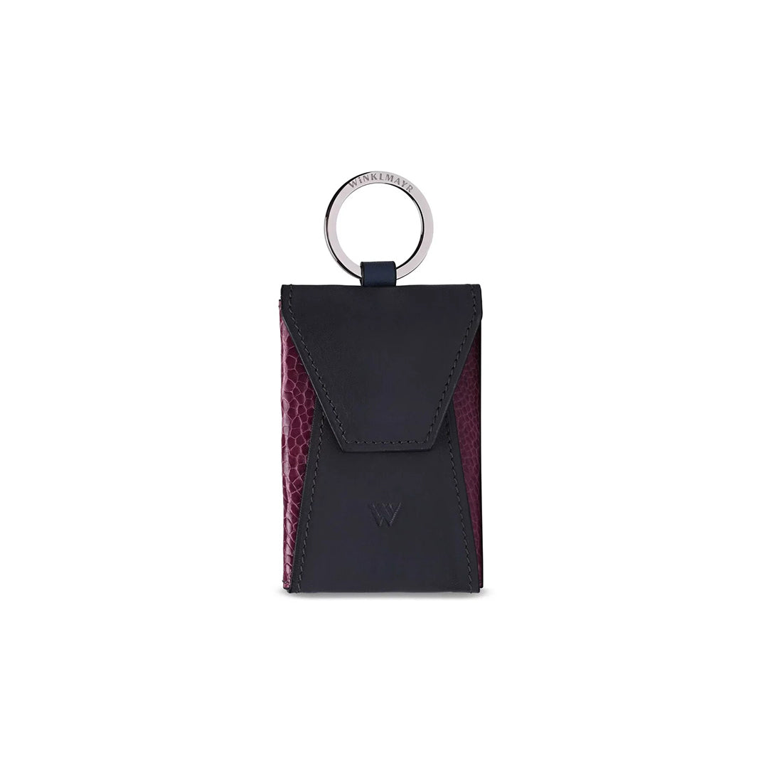 Utah Ostrich Leather Keyring Bellabags Bellabags